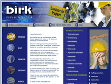 Tablet Screenshot of birk-it.de